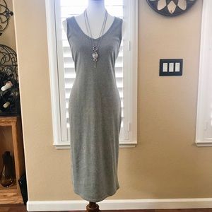 Women’s Maxi Sweater Dress Striped